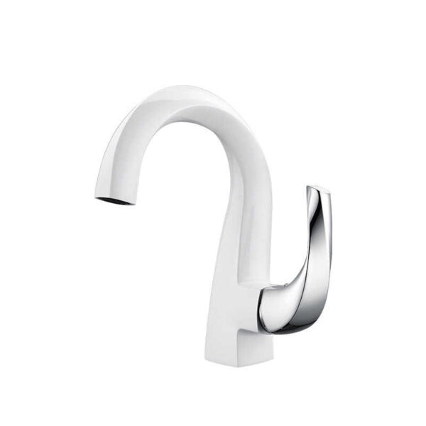 H8011Chrome hot and cold basin brass faucet - Image 2