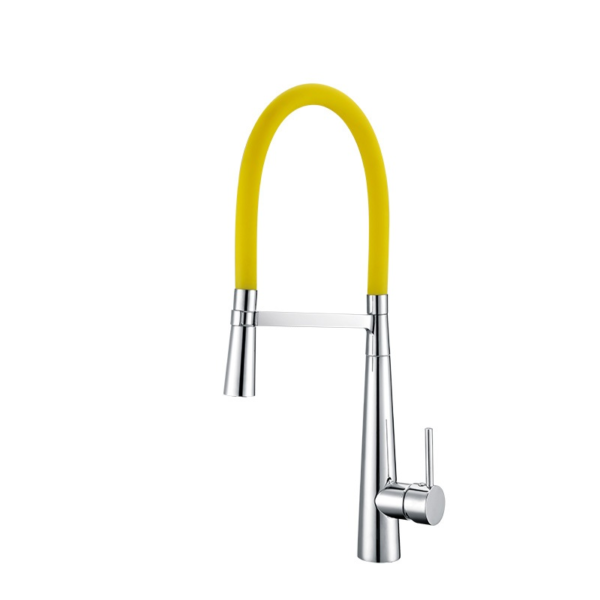 H422139 colorful flexible hose kitchen mixer