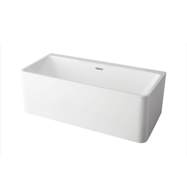 GK1115 white back to wall hotel bathtub