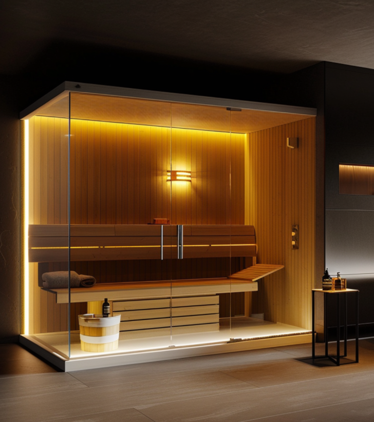 holie chinese factory produce customize sauna room