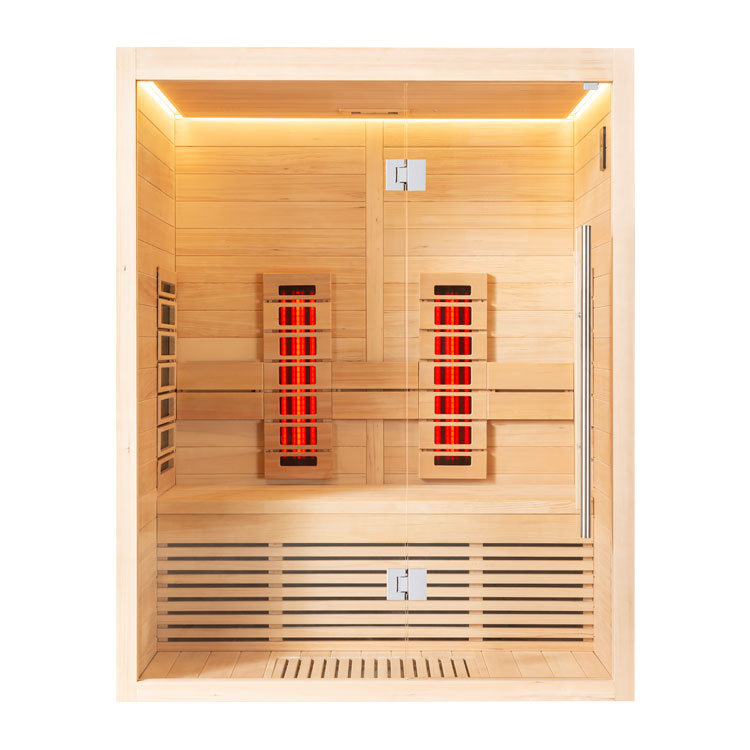 holie far infrared sauna 1250c hemlock