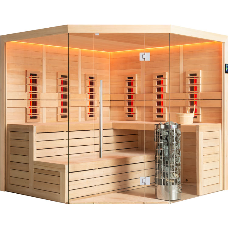 holie far infrared sauna 1611 hemlock