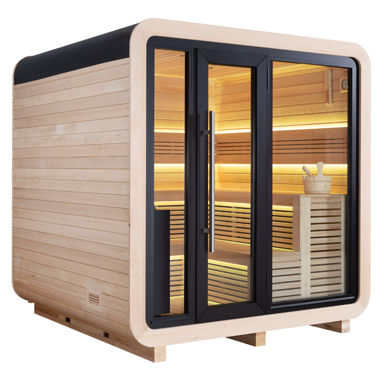 holie x2 the cube hemlock sauna harvia stove