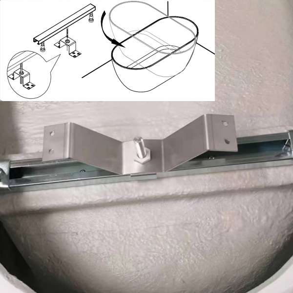 holie bathtub fixing kit for free standing bathtubs