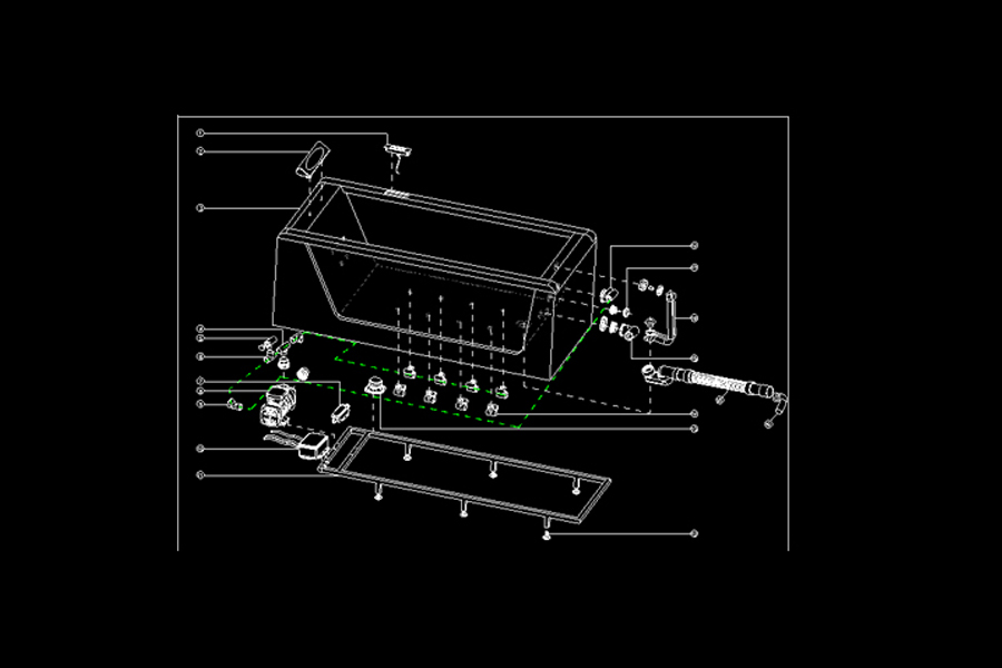 holie eago high quality whirlpool hydro massage air massage tv bathtub manufacturer in china