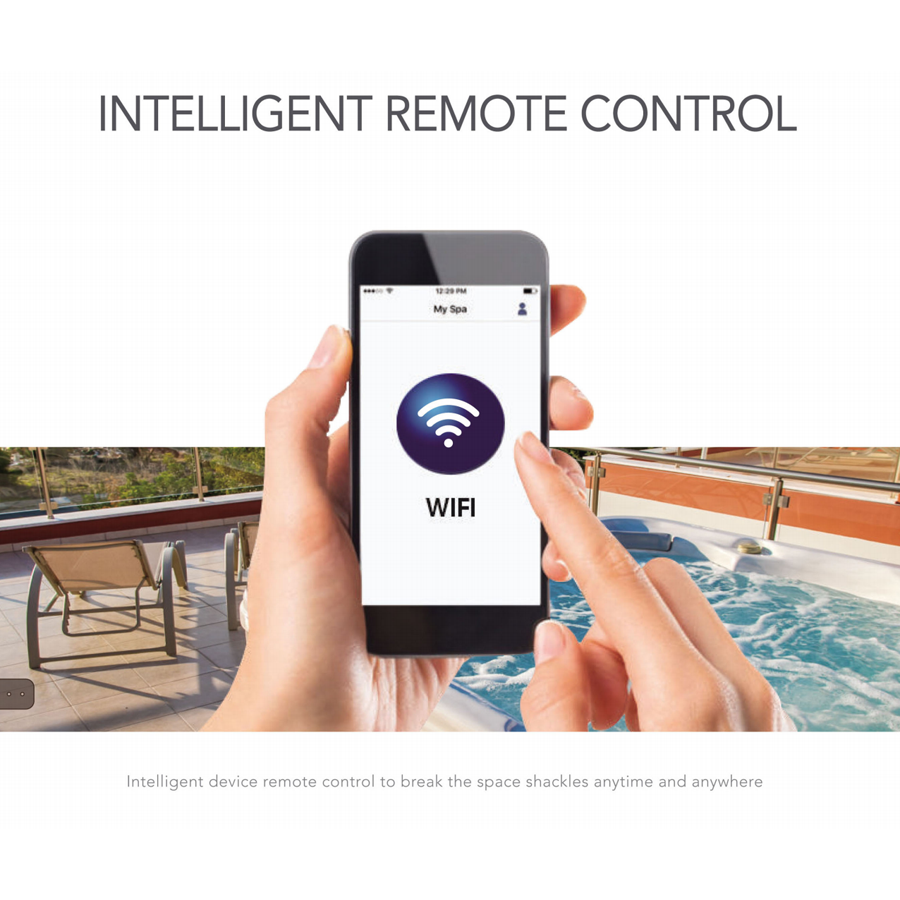 holie intelligent control wifi control for outdoor spa system swim spa