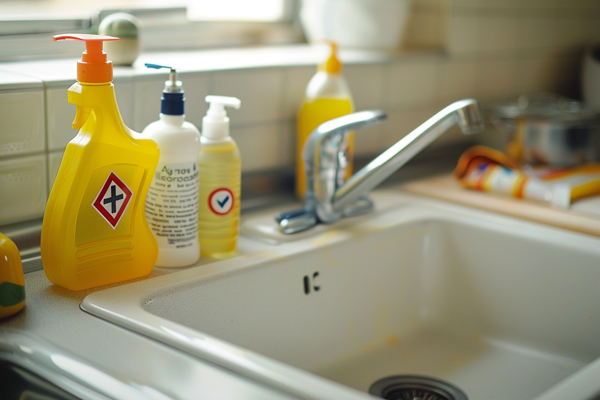 Avoid harsh products ceramic sink, protect sink from damage effectively