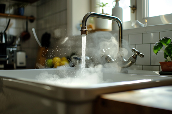 Boiling water for fireclay sink, safe methods to clean fireclay sinks