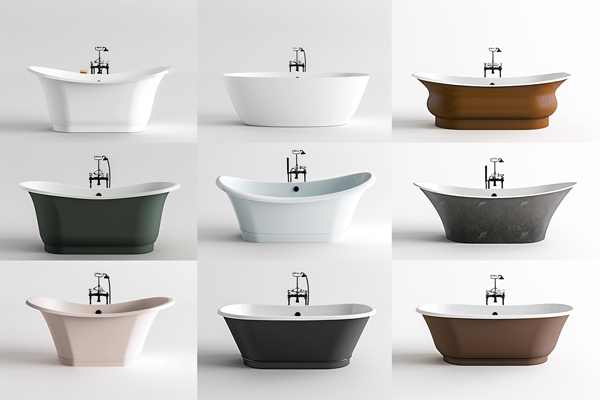 bathtub material comparison, comparing materials used in bathtub manufacturing