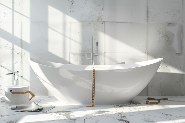 bathtub size selection, tips for selecting the right bathtub size