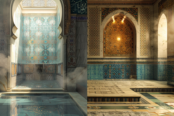 Hammam e bagno turco, differenze principali