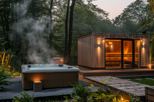 Hot tubs vs. sauna health benefits, comparing health advantages of hot tubs and saunas