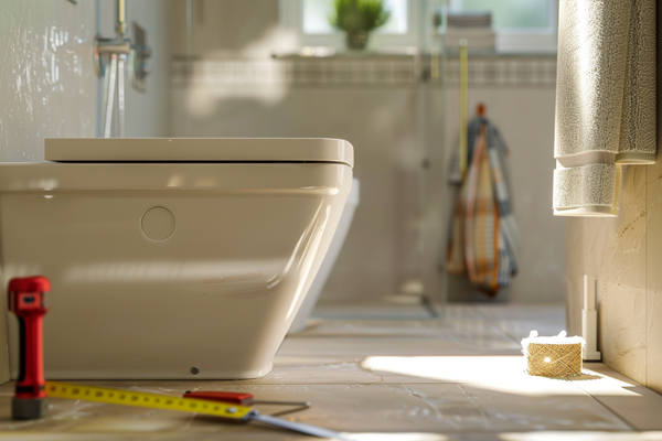 Square toilet standard seat fit, ensuring compatibility with modern designs
