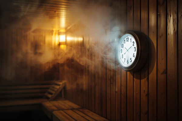 Tempo ottimale in sauna per risultati migliori, cronometro e sauna