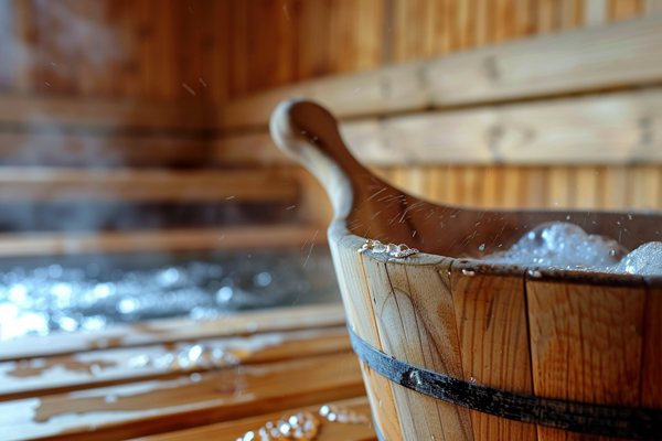 Tossine eliminate grazie alla sauna, immagine di purificazione naturale