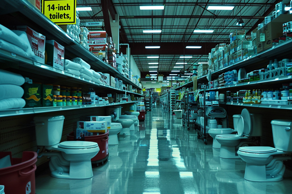 14-inch rough-in toilet rarity, less common rough-in measurement