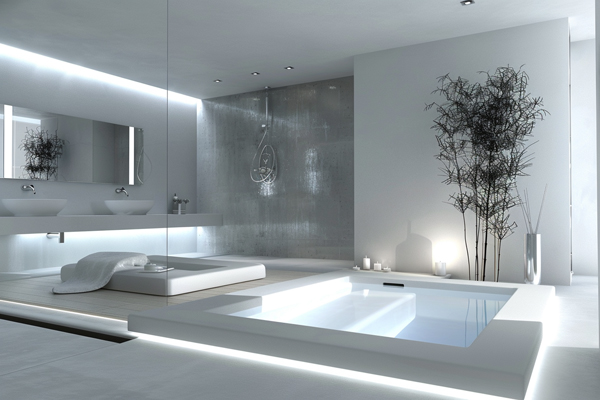Modern garden tub trend, is it making a comeback