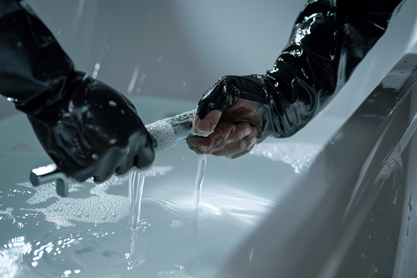 Safe methods for removing a bathtub drain without causing damage