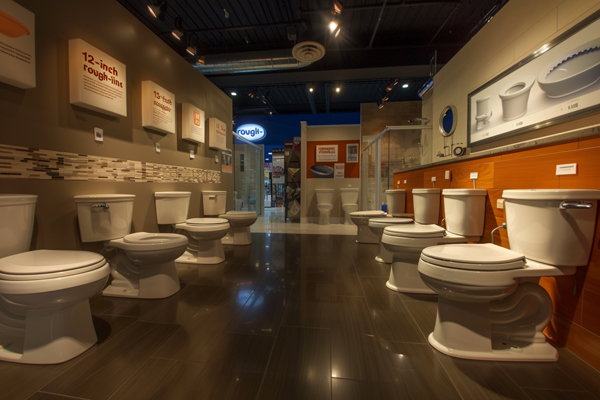 Standard 12-inch rough-in toilet, common toilet rough-in measurement