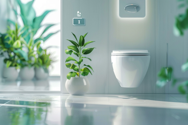 Washdown toilet efficiency, performance and water consumption