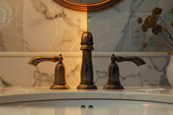 bronze finish faucet water spot resistance test