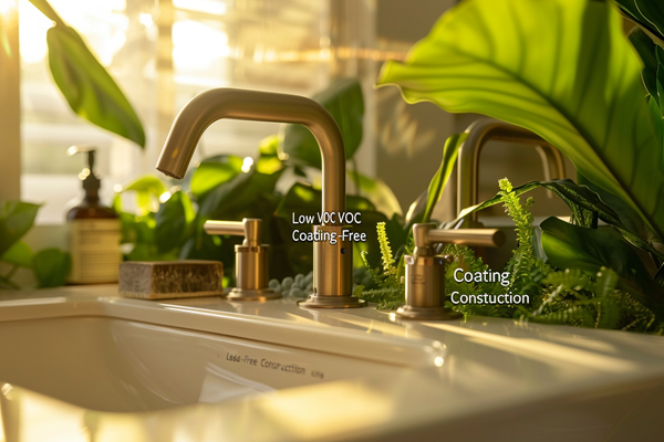 eco-friendly bronze finish faucets for homes