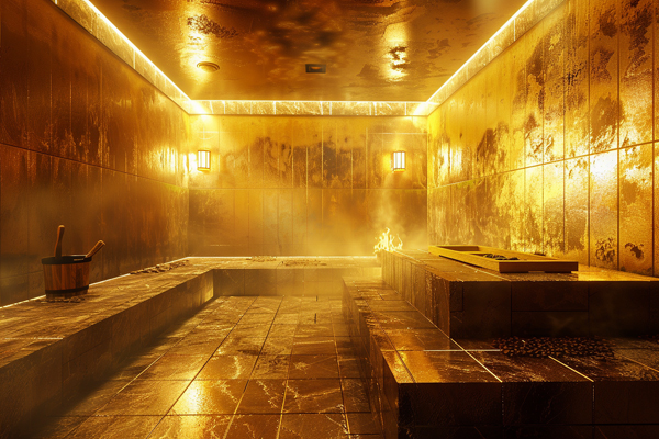 Traditional sauna heat source, heating method and efficiency