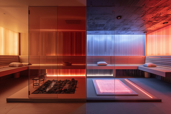 Traditional vs infrared sauna differences, key features and effects