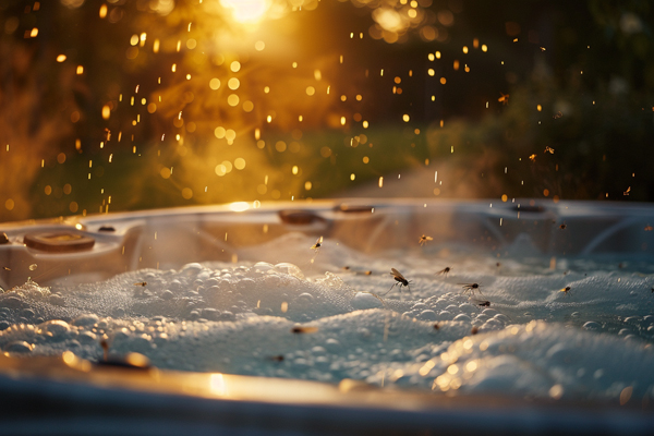 Reasons insects love hot tubs
