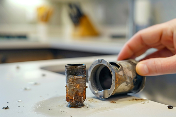 Worn-out kitchen faucet cartridge problem