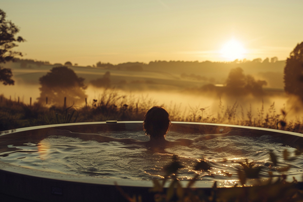 Best time for seniors to use hot tubs