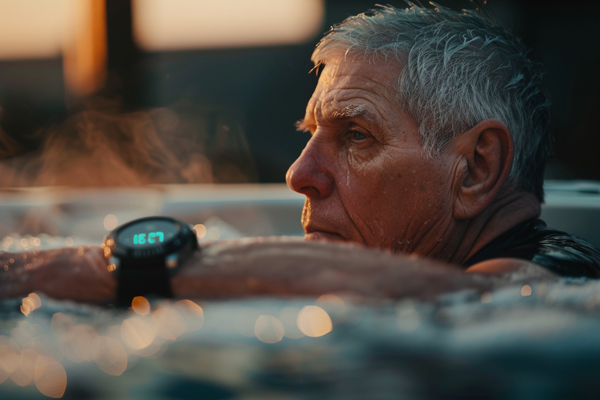 Hot tub time limit for elderly safety