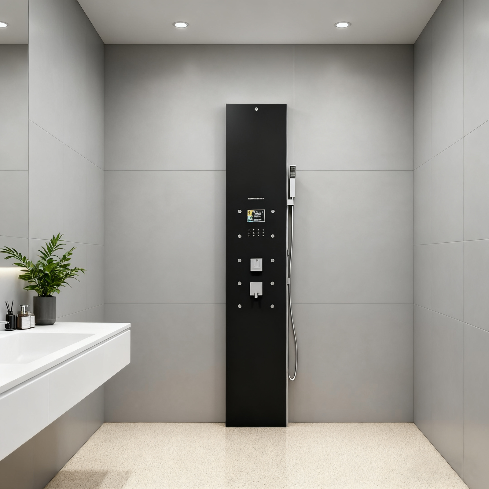 holie floor mounted steam pole 3kw 4kw 6kw black 22 new product new product