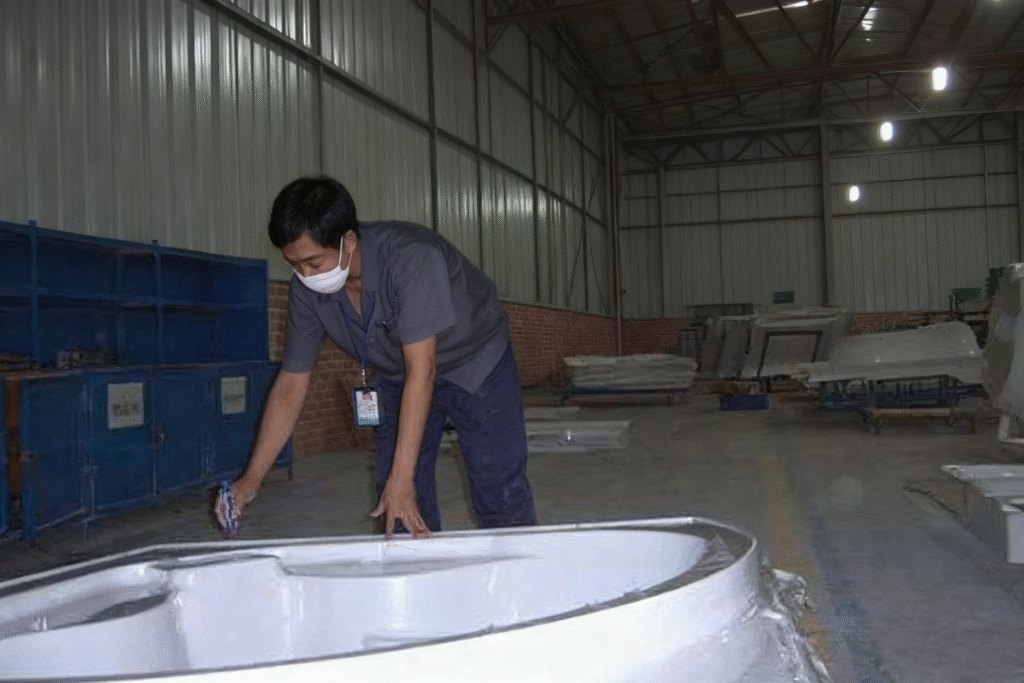 holie shower room steam shower inspection reinforced inspection surface checking