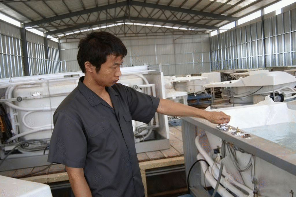 holie shower room steam shower tub function test new eag o factory