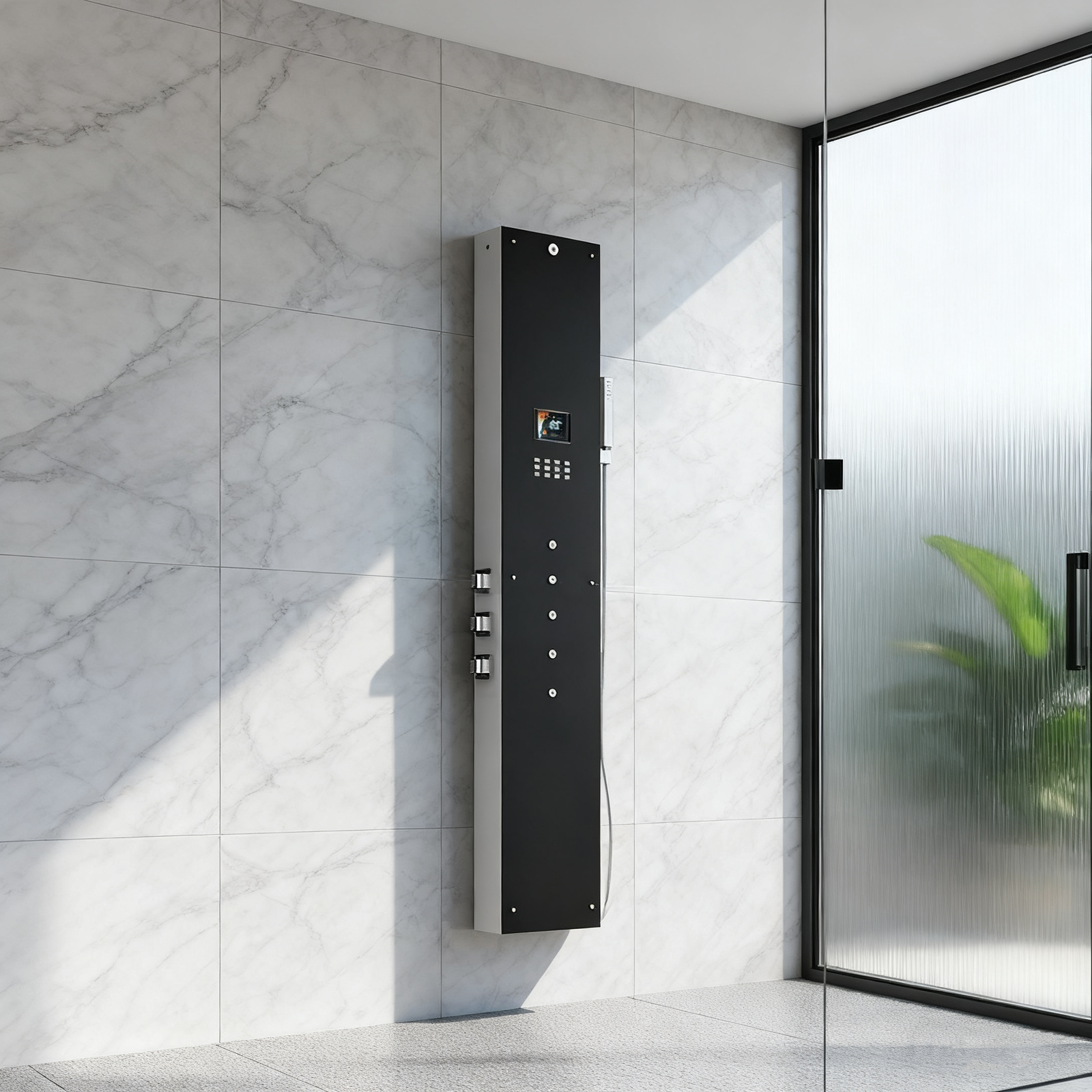 holie wall hung steam pole 3kw 4kw 6kw black white high quality