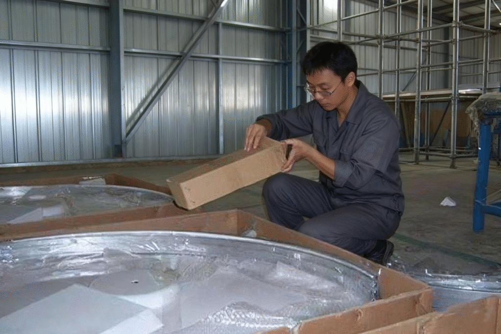 spare part inspection before packing