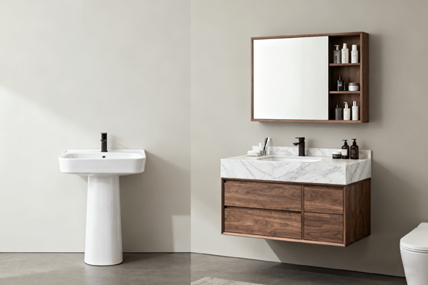 difference between vanity and sink comparison