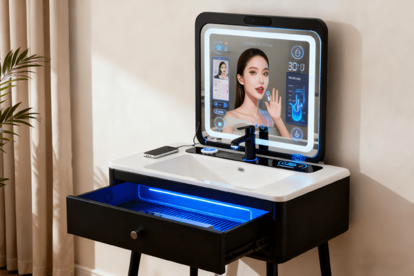 future trends bathroom vanity design