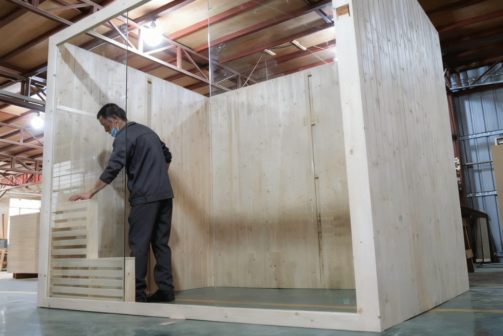 holie splicing inspection for sauna cabin china factory new ego factory