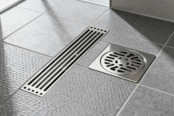 comparison of linear and traditional drains