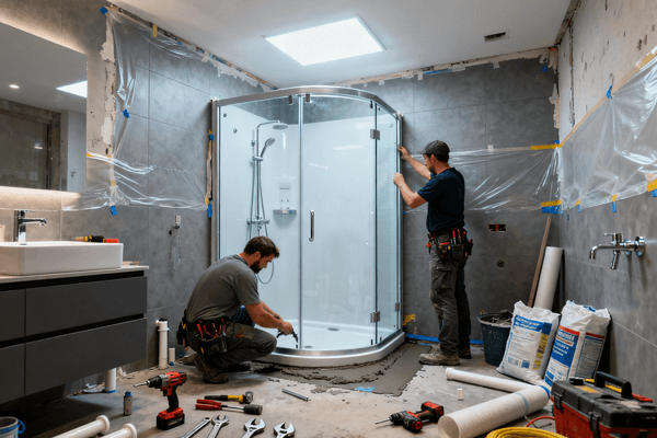 installation guide steam shower installation process step by step guide