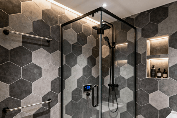 safety system steam shower waterproofing and safety system details