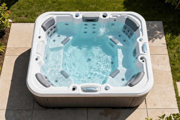 6-person hot tub dimensions and specifications
