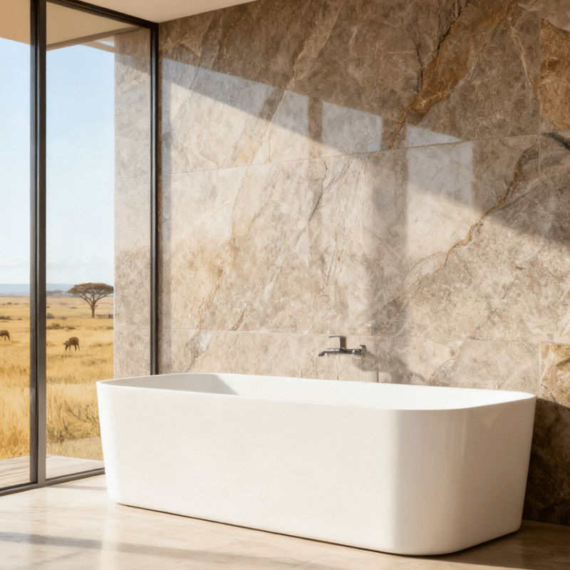 acrylic bathtub HB8001 Holie