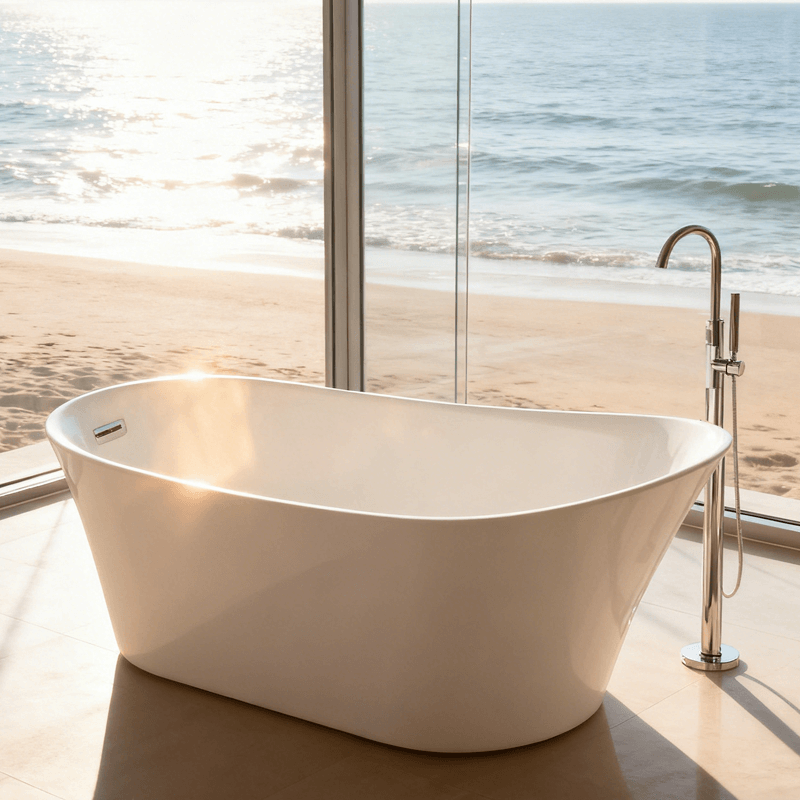 acrylic bathtub HB8004 Holie