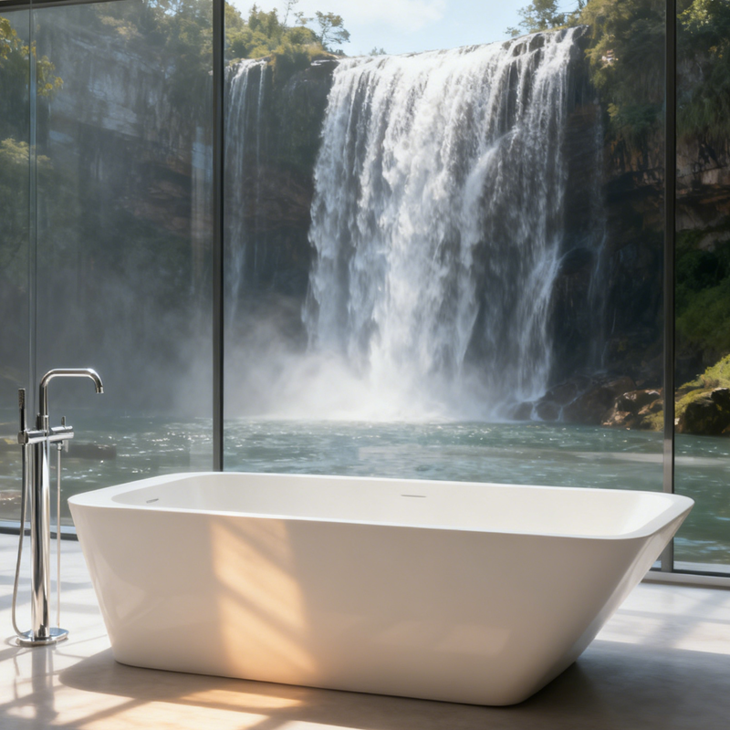 acrylic freestanding bathtub HB8039 Holie