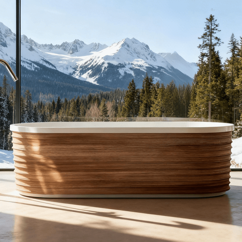 acrylic freestanding bathtub HB8055 Holie