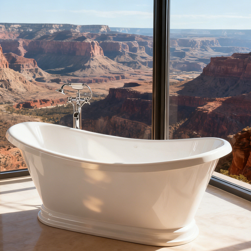 acrylic freestanding bathtub HB9006 Holie