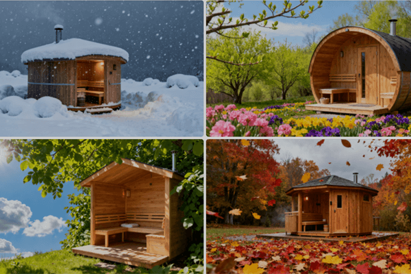 Sauna Design outdoor sauna design inspiration with cozy lighting and wood paneling